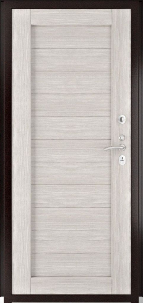 Входная дверь ДвериПРО Модель L-46 Экошпон СБ-3 (16мм, капучино) DPRO196961 внутренняя сторона